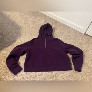lululemon athletica Scuba Half Zip in Dramatic Magenta